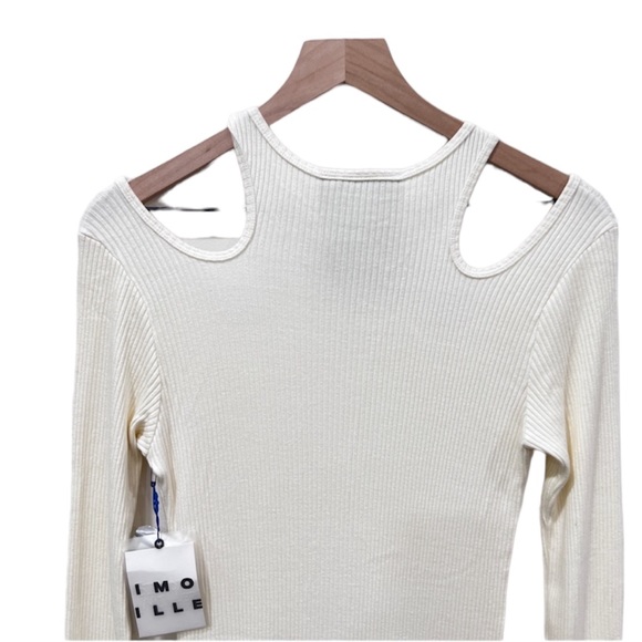 NWT SIMON MILLER Anz Cut-Out Bodycon Dress size large - Picture 7 of 11